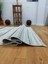 Trendycarpet Bambu Dokusunda Dekoratif Halı Bej 8803 4