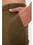 Lyne Haki Yandan Cepli Erkek Şort 3