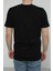 Hscstore Erkek Bisiklet Yakalı Siyah Tişört - 8458 4