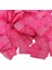 L Beden Etiketi Neon Pembe Renk Dokuma Etiket - 250 Adet 3