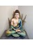 Oturan Buda ( Buddha ) Polyester Dekoratif Obje 5