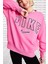 Phoenix Crew Loose Fit Sweatshirt Pink Şardonlu Bol Kesim Bisiklet Yaka Kalın Sweatshirt Pembe 1