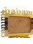 Babalar İçin Gold Aynalı Pleksi Fotoğraf Çerçevesi Canım Babam 3