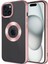 iPhone 15 Uyumlu Kılıfkamera Korumalı Logo Gösteren Omega Kapak 1