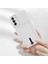 Samsung Galaxy S24 Uyumlu Kılıf Zebana Kartlıklı Sweet Yumuşak Silikon Kılıf Beyaz 2