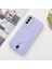 Samsung Galaxy S24 Uyumlu Kılıf Zebana Kartlıklı Sweet Yumuşak Silikon Kılıf Lila 1