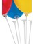 Parti Paketi Karışık Renkli Balon +Balon Çubuğu 2