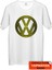Çakılap Vw Logo Baskılı Tişört Unisex, Premium Kalite (Rgl-Otmbl-Vw) 1