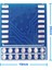 Ra-01 Rf Modül Için Dip Çevirici Pcb 433MHZ Lora RA01 Kablosuz Haberleşme Modül Pcbsi Devre Kartı 5