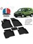 Fiat Fiorino 4d Araca Özel Havuzlu Kauçuk Paspas Siyah 2008-2017 1
