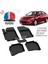 Hyundai Accent Blue 4d Araca Özel Havuzlu Kauçuk Paspas 2010 VE-2017 1