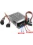 55V 60A Ayarlanabilir Dc Motor Hız Kontrol Devresi Potansimetre Kontrol Yön Kontrol Anahtarı LED Hız 2