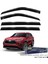 Niken Toyota Highlander 2021- Kromlu Cam Rüzgarlığı 4 Lü 1