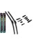 Niken Yeni Seri Renault Clio 3 Silecek Takımı 2006-2011 A116S Muz Tip Silecek Aparatlı 1