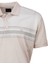Erkek Pamuklu Merserize Kumaş T-Shirt Cepsiz Polo Yaka Kısa Kollu Çizgi Desenli Tam Kalıp 3