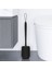 Bathroom Toilet Brush Soft Brush Head No Dead Angle Household Floor Cleaning Brush Toilet Accessories(Black) (Yurt Dışından) 2