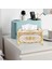 Acrylic Tissue Box Universal Paper Rack Office Table Accessories Home Office Ktv Hotel Car Case Holder Gold (Yurt Dışından) 2