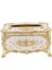 Acrylic Tissue Box Universal Paper Rack Office Table Accessories Home Office Ktv Hotel Car Case Holder Gold (Yurt Dışından) 4