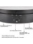 2x Black Rechargeable Turntable Display Stand, 360 Degree Rotation Speed/angle Adjustable (Yurt Dışından) 5