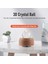 3D Crystal Ball Music Box The Deer Luminous Rotating Musical Box With Projection LED Light (Yurt Dışından) 4