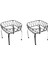 2x Metal Iron Drink Dispenser Stand Basket Party Juice Tea Bucket Holder Stand S (Yurt Dışından) 1