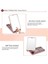 Mirror Portable Makeup Mirror With 5 Brushes Storage Box LED Touch Portable One-Face Storage Box Makeup Mirror Pink (Yurt Dışından) 2