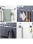 Curtain Rod Brackets No Drilling Self Adhesive Curtain Rod Holder Hooks Nail Free Curtain Rod Hooks Curtain Hangers (Yurt Dışından) 4