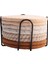 8 Pcs Drink Coasters With Holder, 4 Colors Absorbent Coasters For Drinks, Cotton Woven Coaster Set For Home Decor A (Yurt Dışından) 2