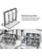 6 Bottle Dish Drainer Metal Bottle Holder, Drip Rack For Vessels With Drip Tray, For , , , (Yurt Dışından) 4