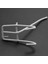 40 Pcs 3.9ınch Long White Metal Store Grid Wall Bracket Display Hooks (Yurt Dışından) 2