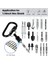 Bit Holder 1/4 Inch Hex Screwdriver Bits Holder Extension Bar Keychain Screw Adapter Drill Change Drill Bits Holder (Yurt Dışından) 4