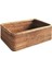 Hand-Woven Rectangular Rattan Wicker Basket Fruit Tea Snack Bread Picnic Cosmetic Storage Box Kitchen Household Tools-L (Yurt Dışından) 1
