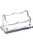 Clear Horizontal Business Card Holder Stand For Desk, Acrylic Desktop Display Name Cards Holders Organizer Storage Rack (Yurt Dışından) 1