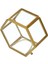 Glass Vintage Jewelry Box Golden Geometric Jewelry Display Organizer Box Home Decorative Box For Storage (Medium) (Yurt Dışından) 3