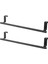 Over The Door Towel Rack, Kitchen Towel Holder, Over Cabinet Towel Bar, Matte Black 2 Pack,for Hand, Dish, Tea Towels (Yurt Dışından) 4