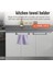 Over The Door Towel Rack, Kitchen Towel Holder, Over Cabinet Towel Bar, Matte Black 2 Pack,for Hand, Dish, Tea Towels (Yurt Dışından) 5