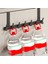 Free Punching Door Behind The Bathroom Black Hook Bedroom Storage Hanger Storage Rack 7 Hooks Door Rear Hook (Yurt Dışından) 5