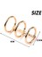 60PCS 3 Ring Gold Book Rings Leaf Binders Office Book Rings Snap Split Hinged With 20 mm Inner Diameter Gold Book Rings (Yurt Dışından) 4