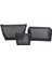 3pcs/set Black Mesh Clear Cosmetic Bag Beauty Wash Bags Makeup Case Travel (Yurt Dışından) 1