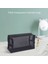 3pcs/set Black Mesh Clear Cosmetic Bag Beauty Wash Bags Makeup Case Travel (Yurt Dışından) 3