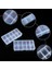 Nail Tip Box Empty Nail Tips Organizer Storage Fingernail Box Spaces Storage Case Container Nail Box Grid Box (Yurt Dışından) 5