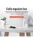 Cable Management Box, Abs Cord Hider Box, Computer Power Lines, Route Cables, Under Desk Power Strip (Yurt Dışından) 4