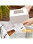 50 Pieces Mini Kraft Paper Box With Window Present Packaging Box Treat Box For Homemade Soap Treat Bakery Candy (White) (Yurt Dışından) 5