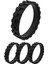 4pcs Tire Skin For Wheels Series 500, 600, 700, 800 And 900 Anti-, Great Adhesion And Easy Assembly. (Yurt Dışından) 2