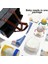 Baby Diaper Organizer Holder Shower Basket Nursery Storage Bin Car Storage Basket Wipes Toys Tote Bag Dark Grey (Yurt Dışından) 3