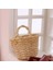 1:12 Mini Sevimli Rattan Çerçeve El Dokuma Sebze Sepeti Bebek Evi Minyatür Dekorasyon Yuvarlak (Yurt Dışından) 1