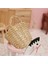 1:12 Mini Sevimli Rattan Çerçeve El Dokuma Sebze Sepeti Bebek Evi Minyatür Dekorasyon Yuvarlak (Yurt Dışından) 3