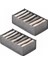 2x Closet Drawer Organizer For T-Shirts Jeans Shirts Organizing System For Wardrobe Storage Box A (Yurt Dışından) 2