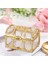 Mini Jewelry Box Candy Ring Earrings Necklace Case Gift Birthday Party Wedding Decor Jewelry Packaging Bead Storage Organizer Gold S (Yurt Dışından) 3