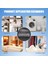 4pcs Wardrobe Storage Organiser, Jeans Compartment Storage Box Closet, Foldable Drawer Clothes Organizer Mesh ,black (Yurt Dışından) 2